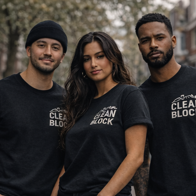 Clean The Block Tee- Day 1 Edition