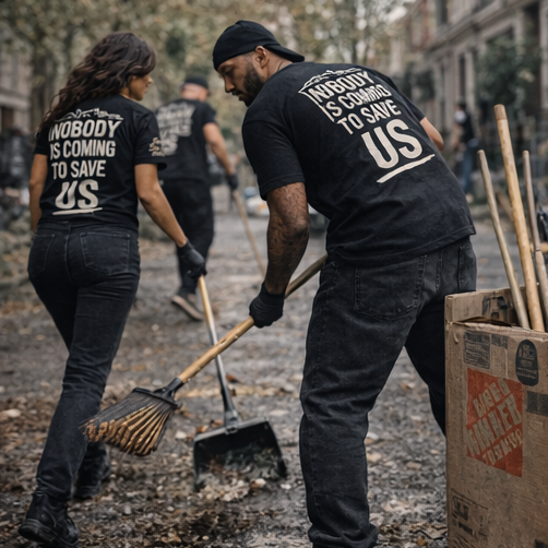 Clean The Block Tee- Day 1 Edition